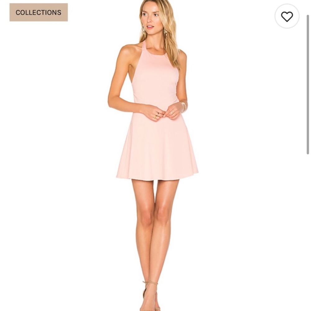 LPA Revolve Mini Dress 261 in Blush NWT Medium